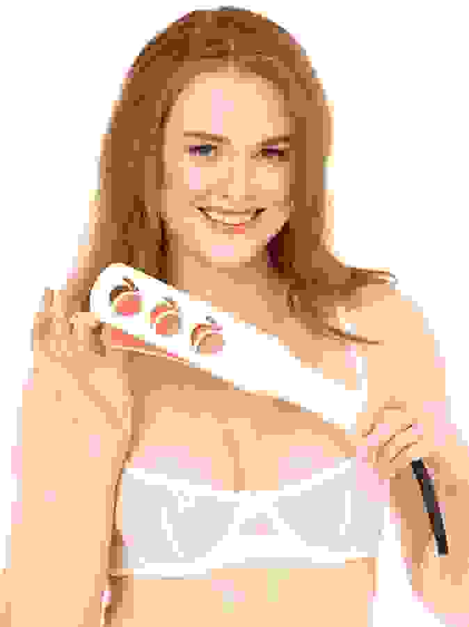 Sportsheets Peaches 'n CreaMe Impression Spanking Paddle, Pink, hi-res